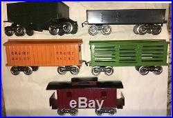 Lionel #5 Loco w All Five 100-Series Freight Cars Several C8 w OB