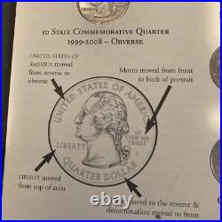 Littleton Fifty State Commemorative Quarters 1999 2008 COMPLETE States
