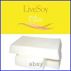 LiveSoy (Pillar & Melt) Wax For Pillar Candles & Wax Melts Various Sizes