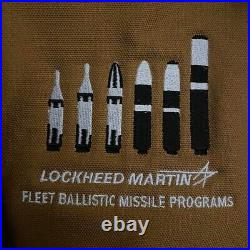 Lockheed Martin ICBM Decal Carhartt Duck Detroit Jacket (ALL SIZES AVAILABLE?)