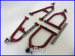 Lonestar Racing LSR Sport Extended A-Arms +2 Candy Red Yamaha Banshee 350 All