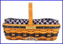 Longaberger 2000-2001 Collector's Club JW Miniature Gathering Basket Combo New