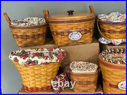 Longaberger Set Lot of all 14 May Series Baskets Basket Group Collectors Club