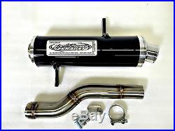 Looney Tuned Exhaust LTE Black Slip On Can-am Outlander 650 800 850 1000 XMR All