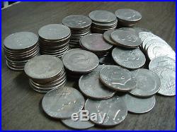 Lot 1971-78 Unsearched 100 Ike Eisenhower Clad Dollar Coins All Xf-unc Free Ship
