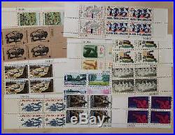 Lot Of ONE THOUSAND Mixed 6 Cent Plate Blocks 1000 Plate Blocks All MNH
