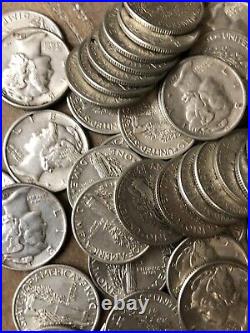 Lot of 100 Mercury Silver Dimes All BU Coins Split Bands High Grade Set Of Coins