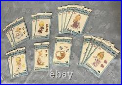 Lot of 17 Vintage Precious Moments Iron on Transfers by Spectrix All New