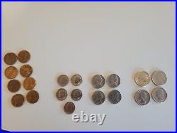 Lot of coins all included 1964-2023
