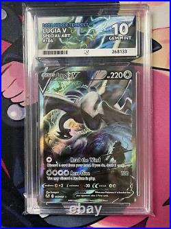 Lugia V Silver Tempest 186/195 Ace 10 All 10 Subgrades ALT ART