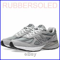 M990GL4 Mens New Balance M990 v4 Grey Running Shoe All Widths Available