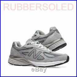 M990GL4 Mens New Balance M990 v4 Grey Running Shoe All Widths Available