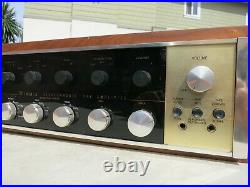 MCINTOSH C20 TUBE STEREO PREAMP WORKING XLNT ALL ORIGINAL with Cabinet