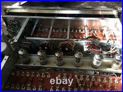 MCINTOSH C20 TUBE STEREO PREAMP WORKING XLNT ALL ORIGINAL with Cabinet