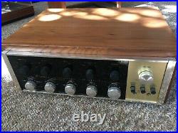 MCINTOSH C20 TUBE STEREO PREAMP WORKING XLNT ALL ORIGINAL with Cabinet