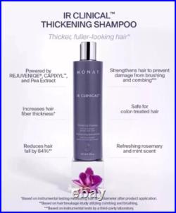 MONAT IR Clinical Thickening Conditioner +Thickening Shampoo Reduce Hair Loss