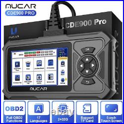 MUCAR CDE900 Pro ALL System Diagnostic Tool Car OBD2 Scanner Code Reader