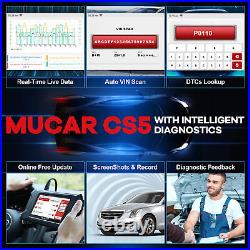 MUCAR CS5 OBD2 Scanner ABS SRS ECM TCM System Code Reader Engine Diagnostic Tool
