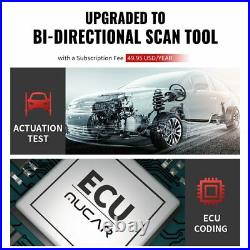 MUCAR VO6 BI-directional OBD2 Scanner All System Diagnostic Tool TPMS ECU Coding