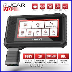 MUCAR VO6 Car Diagnostic Tool OBD2 Scanner All System Code Reader ECU Coding UK