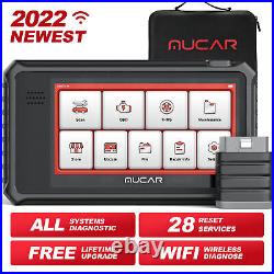 MUCAR VO6 OBD2 Scanner Diagnostic Tool ECU Coding Android 10 WiFi Lifetime Free