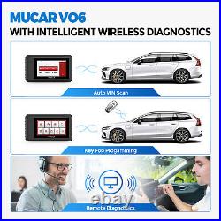 MUCAR VO6 OBD2 Scanner Diagnostic Tool ECU Coding Android 10 WiFi Lifetime Free