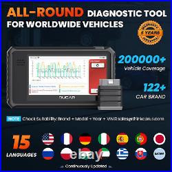 MUCAR VO6 OBD2 Scanner Diagnostic Tool ECU Coding Android 10 WiFi Lifetime Free