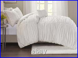 Madison Park Comforter Set-Textured Luxury Design Bedding, Sham, Pillows 4Piece