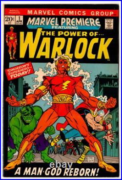 Marvel Premier #1, Origin Warlock and Counter-Earth, April 1972, HIGHER GRADE