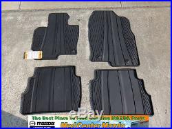 Mazda CX-5 Cargo Tray with Mazda CX-5 Set of 4 All Weather Floor Mats 2013-2016