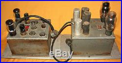 McIntosh 50-W-2 Tube Amp + P-50-D Power Supply from 1950s All Original Rare