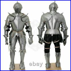 Medieval Wearable Suit Of Armour Christmas Day Gift Templar Crusader Costume