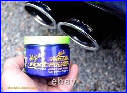 Meguiars NXT All Metal Polish for Car Alloy & Chrome Wheels FREE POLISH CLOTH