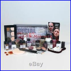 Mehron Professional Special Effects Fx All Pro Makeup Kit Complete Kit
