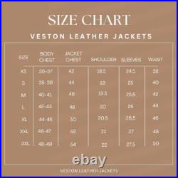 Men's Black Blazer Jacket, Genuine Lambskin Leather, Two Buttons, Slim Fit