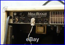 Mesa Boogie Studio Series 1x12 all tube combo amp in white/cream Tolex