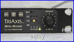 Mesa Boogie Triaxis All Tube Midi Programmable Guitar Preamp