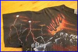 Metallica First Five Albums Vtg 90's XL T Shirt 1991 RARE All Over Print Brockum