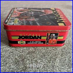 Michael Jordan 6 All Metal Collector Cards Chicago Bulls 90's Basketball