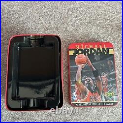 Michael Jordan 6 All Metal Collector Cards Chicago Bulls 90's Basketball