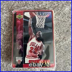 Michael Jordan 6 All Metal Collector Cards Chicago Bulls 90's Basketball
