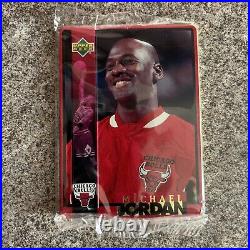 Michael Jordan 6 All Metal Collector Cards Chicago Bulls 90's Basketball