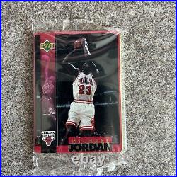 Michael Jordan 6 All Metal Collector Cards Chicago Bulls 90's Basketball