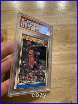 Michael Jordan PSA 5 EX 1988 Fleer All Star ICONIC DUNK INVEST Against INFLATION