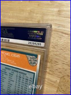 Michael Jordan PSA 5 EX 1988 Fleer All Star ICONIC DUNK INVEST Against INFLATION