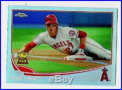 Mike Trout 2013 Topps CHROME ALL STAR ROOKIE CUP REFRACTOR #1 BEAUTY