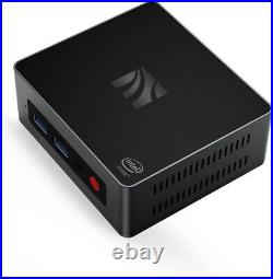 Mini Windows 10 PC Intel J4125 CPU 8GB DDR4 RAM 128GB SSD SATA 4K Dual-HDMI UK