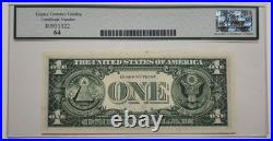 Missing Ink Of All Black Overprint 1974 1$ Legacy64 3959b