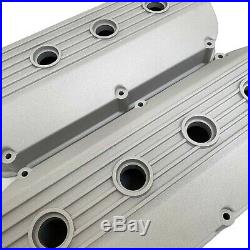 Mopar 392 Hemi All Fins Valve Covers As Cast Die-Cast Aluminum Ansen USA