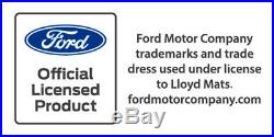 NEW! 1984-1986 Ford Mustang SVO Smoke Grey Floor Mats With Embroidered Logo All